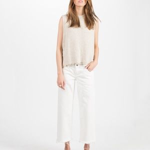 Simon Miller - Lamere Low Rise Wide Leg Cropped Jeans